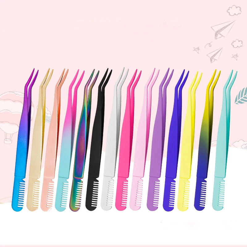 

Private label eyelash tweezers, custom strip lash applicator, Customer's choice