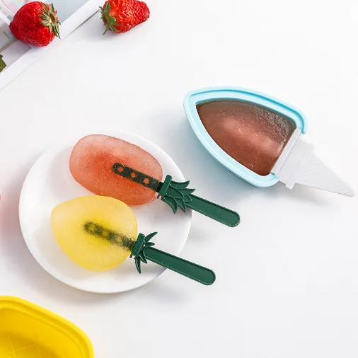 

LOVE'N LV569I DIY fruit ice mold with lid strawberry grape pineapple ice cream ice cream silicone mold