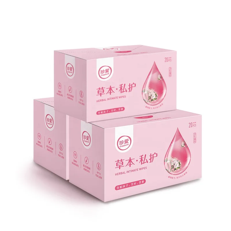 

Feminine Wipes Individually Wrapped Intimate Wipes Vaginal Wipes