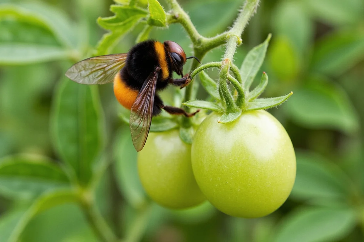 how to pollinate tomato plant