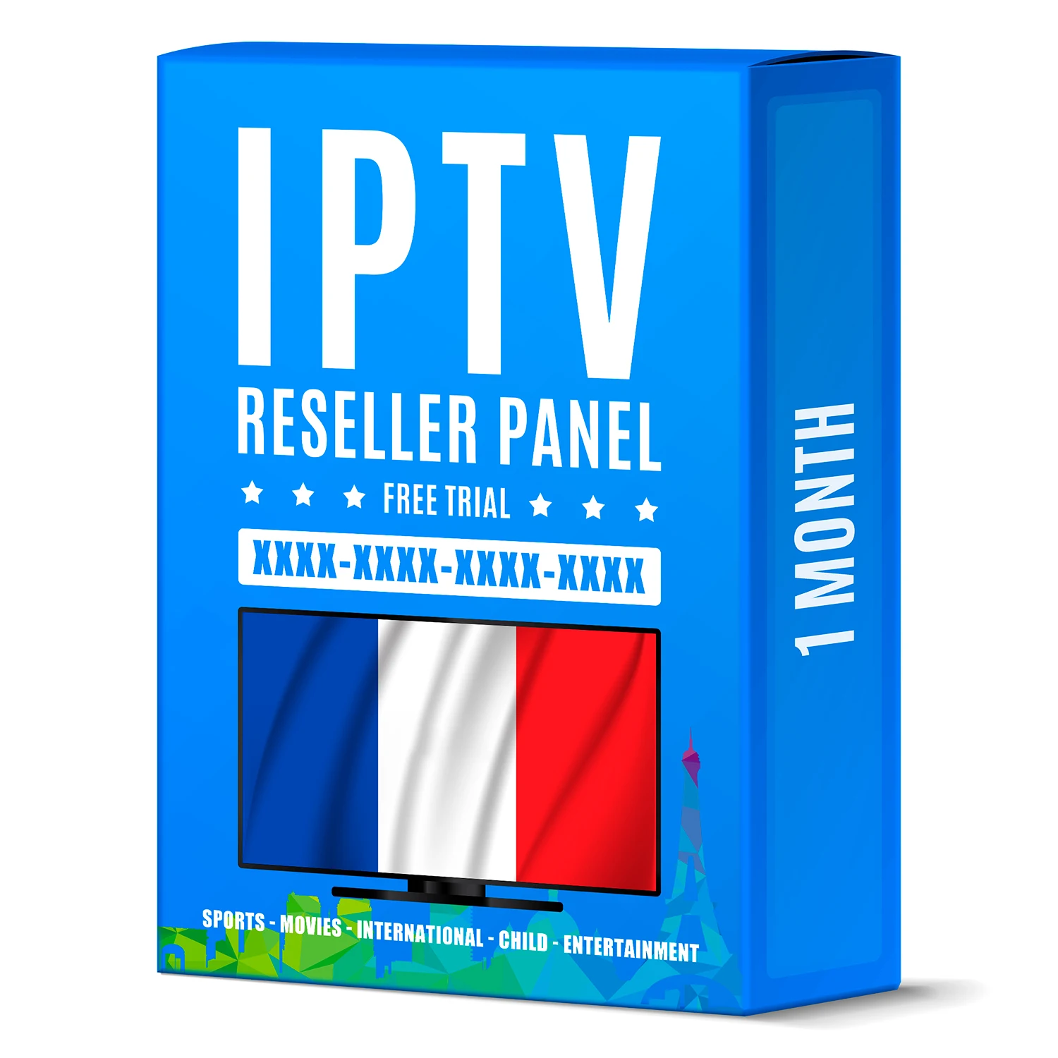 

France 2021 Iptv XXX 12 Months Firestick Liste Free Trial Android Tv Box Reseller Panel M3U Set Top Box Code Iptv Subscription