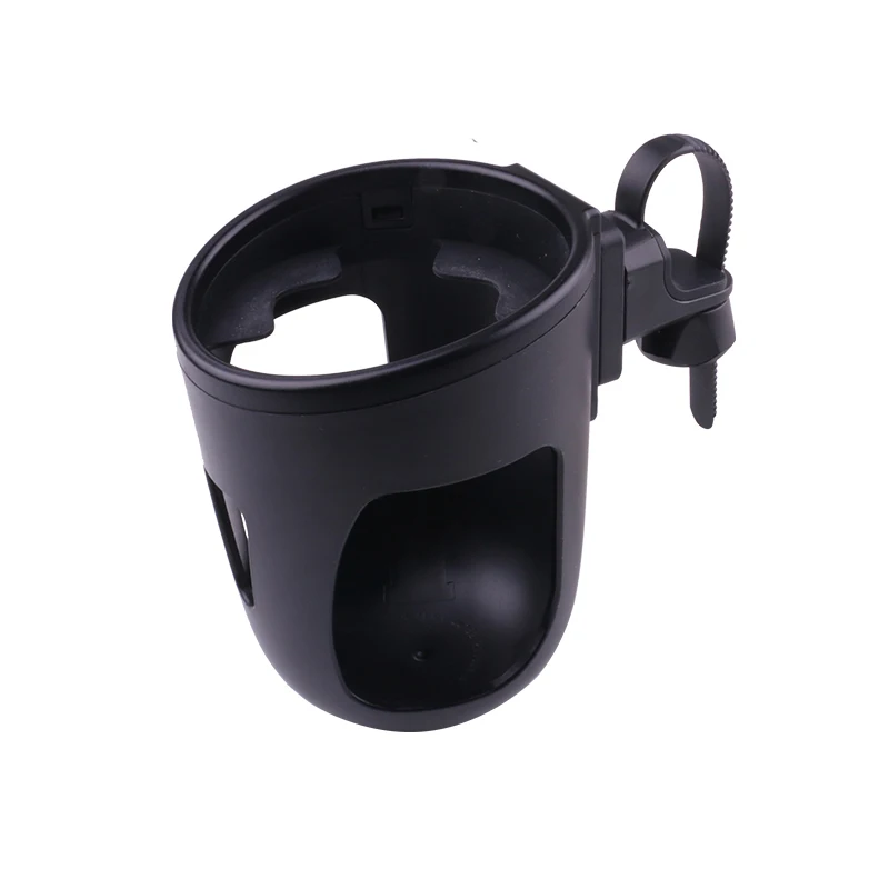 

Universal Stroller Cup Holder Bottle Holder Large Caliber, Black