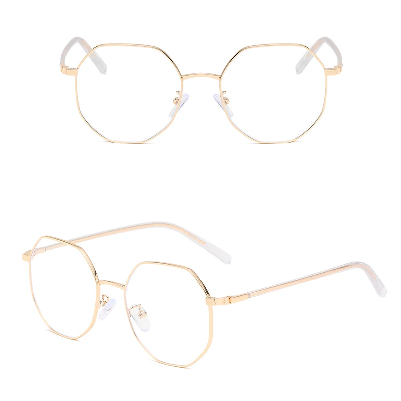 

Anti Glare Computer Anti Blue Light Metal Frame Glasses For Men Women