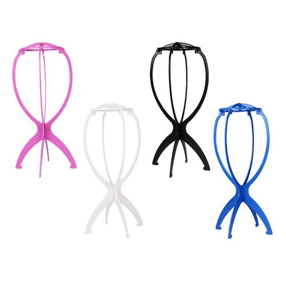 

Plastic professional wig stand plastic, Black