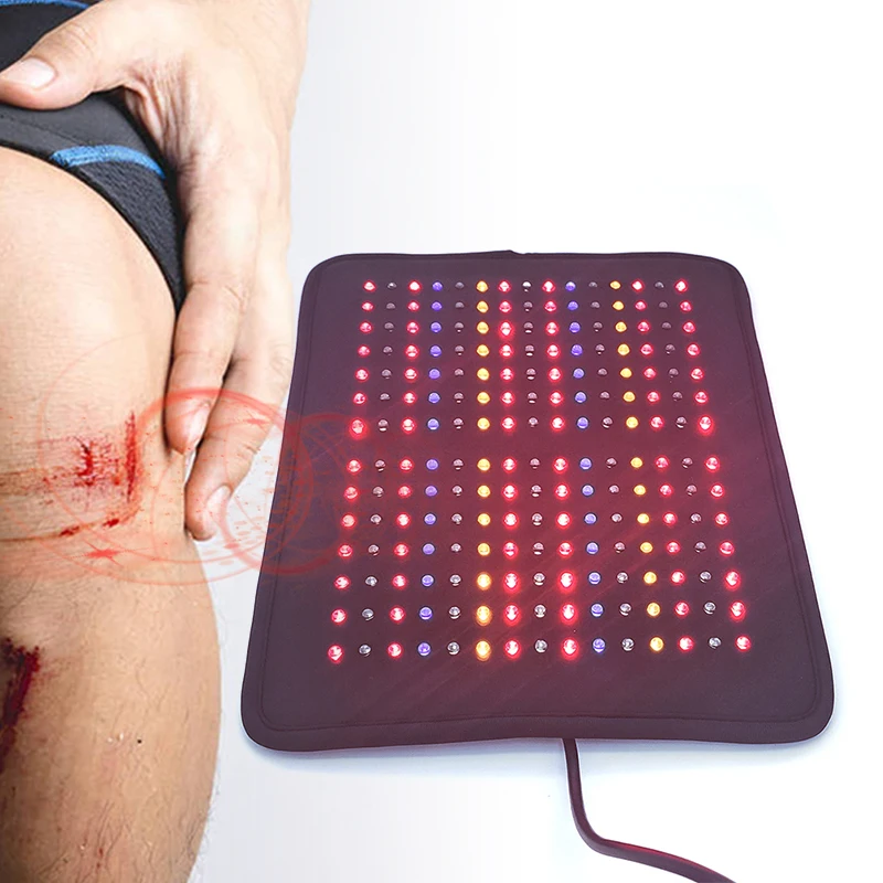 

Professional Medical Grade Full Body Pain Relief PDT Treatment LED Near Infrared Red Light Therapy Pad, Black