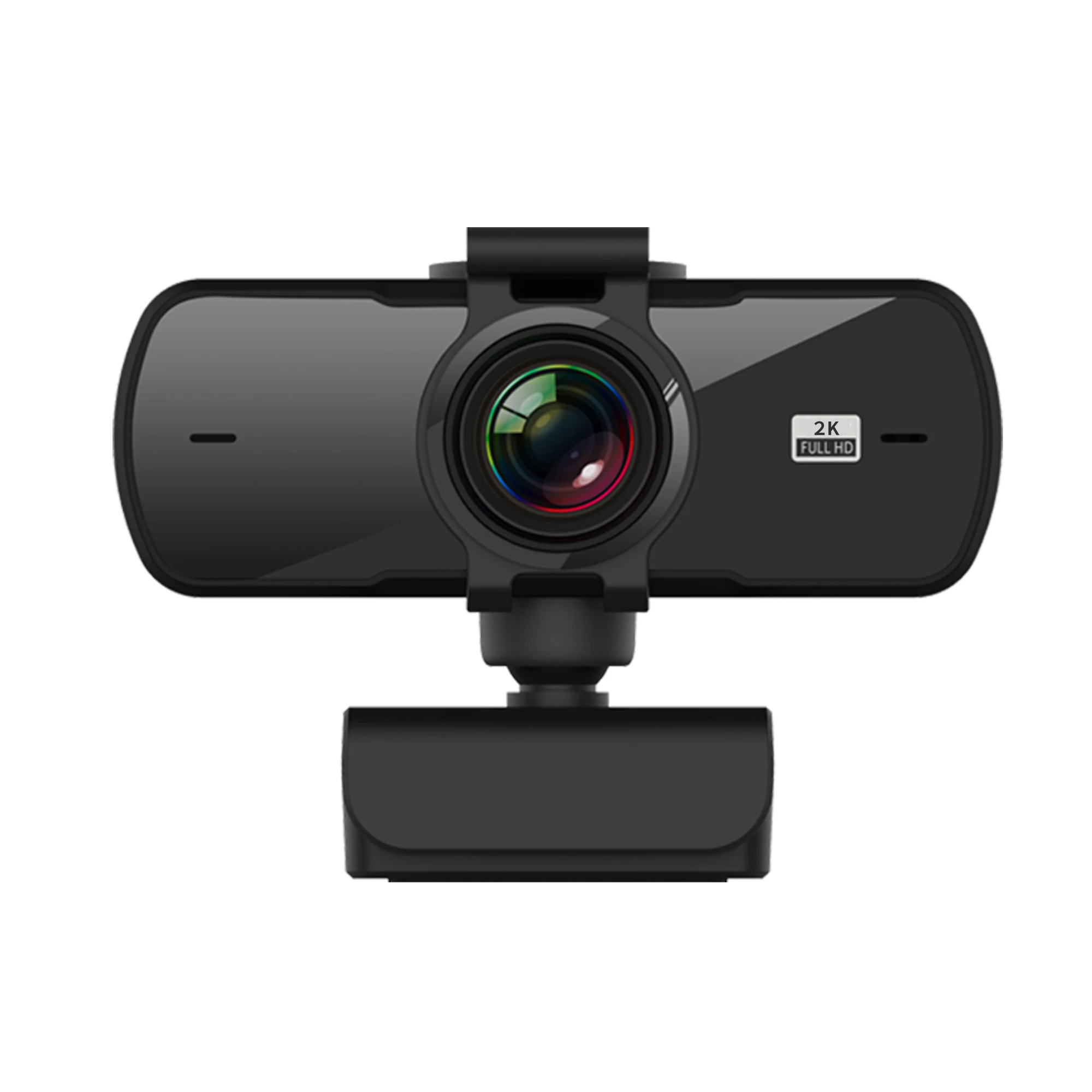 

Newest Usb Webcam 2K Full HD Camara Computer WebCamera Tablet Web Cam, Black