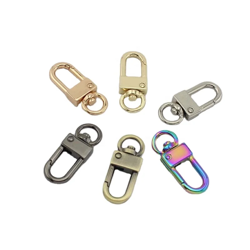 

Nolvo World  3/8" multiple colour metal clasps lobster swivel trigger clips snap hook for bags connection accessories