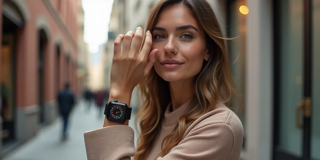 Picture of Wearing Apple Watch – Elevate Your Smart Luxury Lifestyle on Alibaba.com