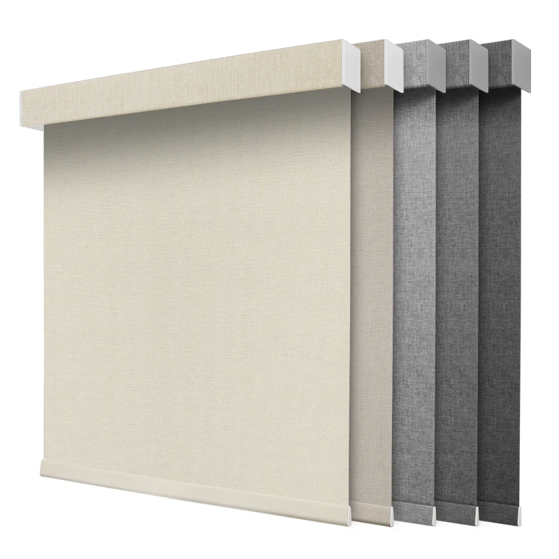 Blackout Blind Luxury Curtain Window Blind Automatic Blinds for Hotel