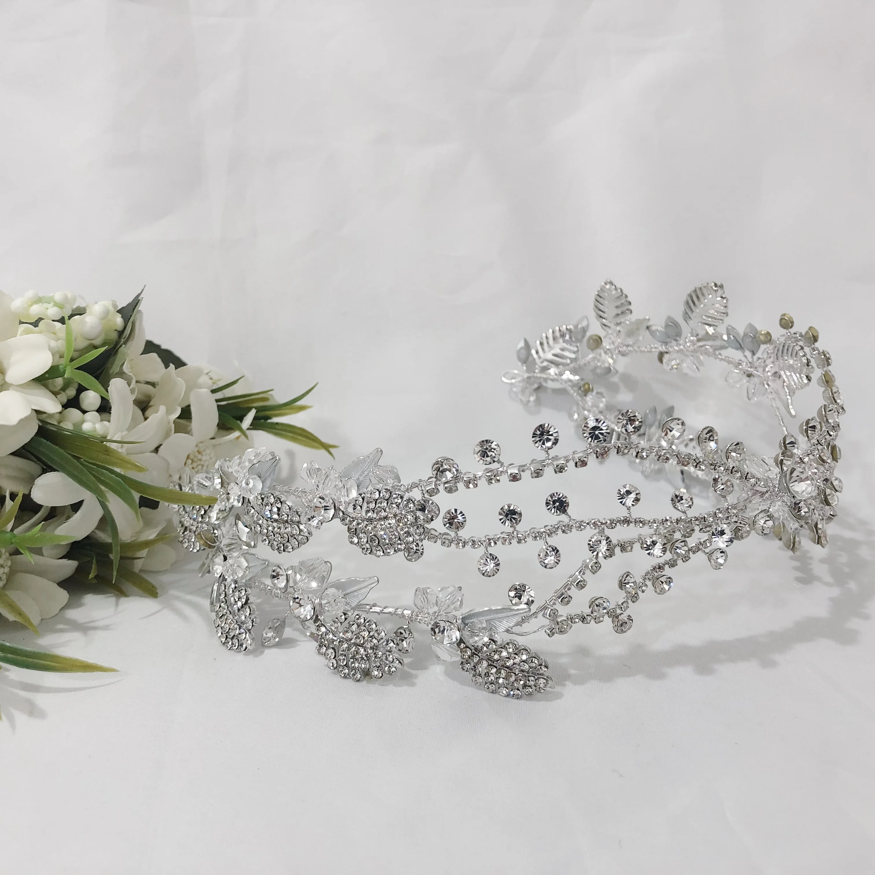 

SG0937 High quality crystal crown And wedding crown design products Adult wedding headdress, Sliver