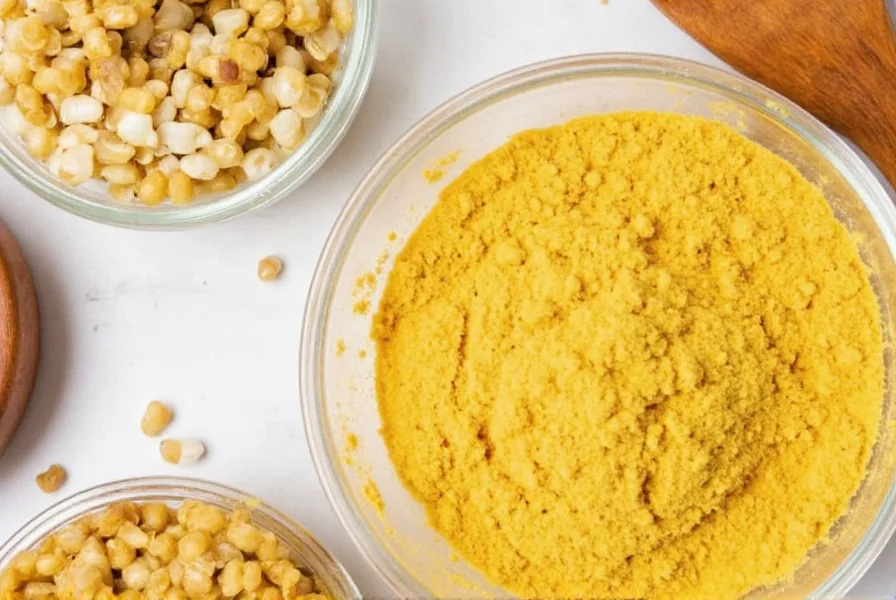Finished honey powder in a spice shaker