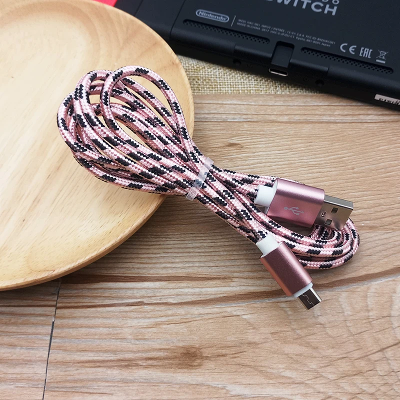 

XY-link Wholesale nylon usb fast charging data cable for iphone charger, Sliver/grey/gold/rose gold/red