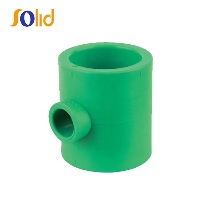 DIN16962 standard Green PPR Pipe Fitting Ppr Standard Reducing Tee