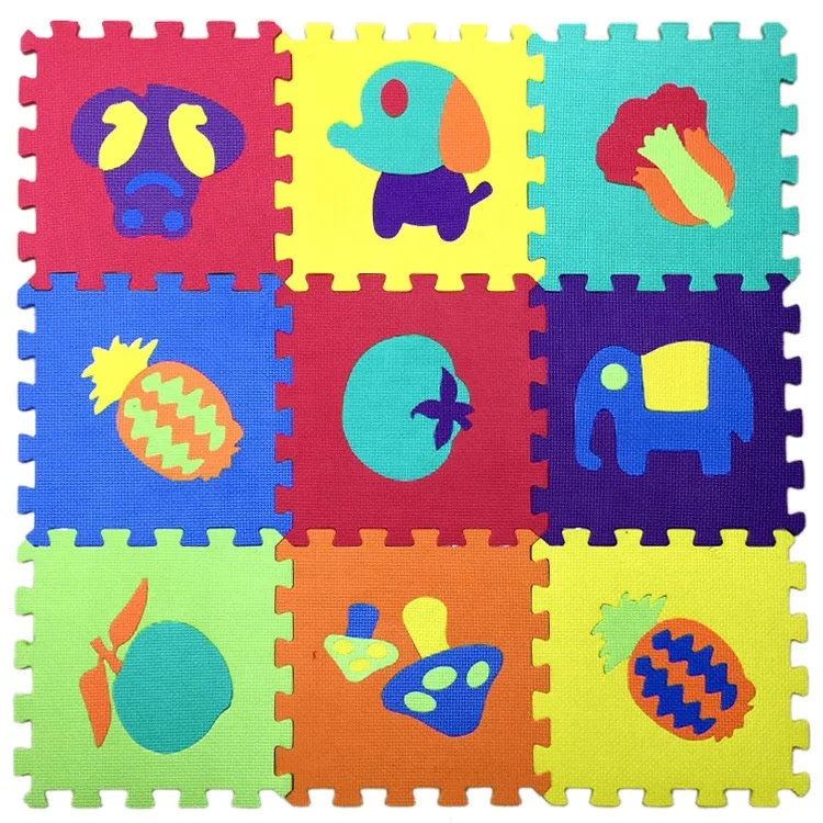 
Popular Martial Arts Tatami Animal Carpet Baby Playing Mat Alphabet 
