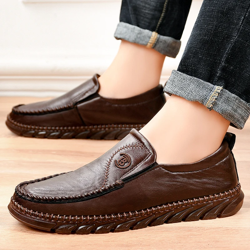 

2168 Light Slip-On Athletic Gym Leather Shoes Men Custom Sneakers Men Mesh Shoes 2021