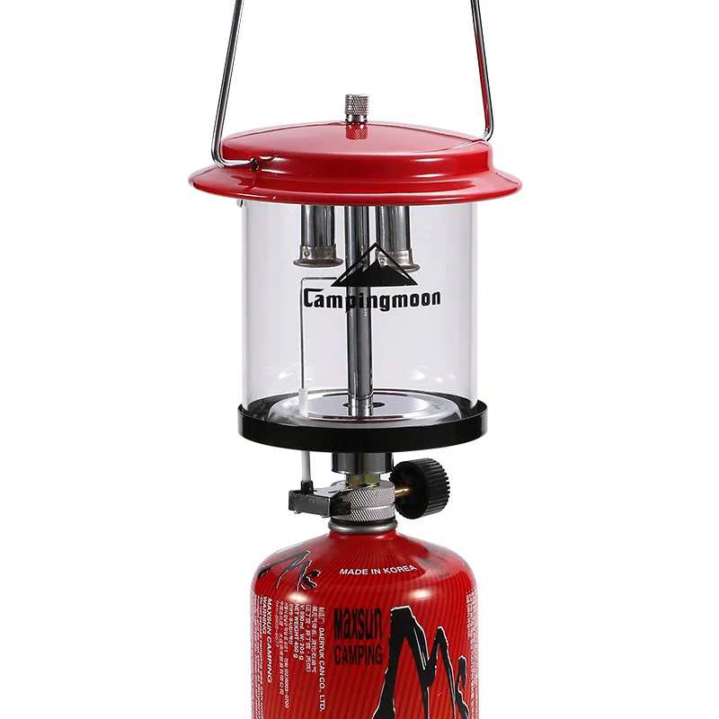 

outdoor Portable Camping HIking Fishing Inflatable LPG Gas Lamp Luminaire Gas Lantern 140lux tent lamp