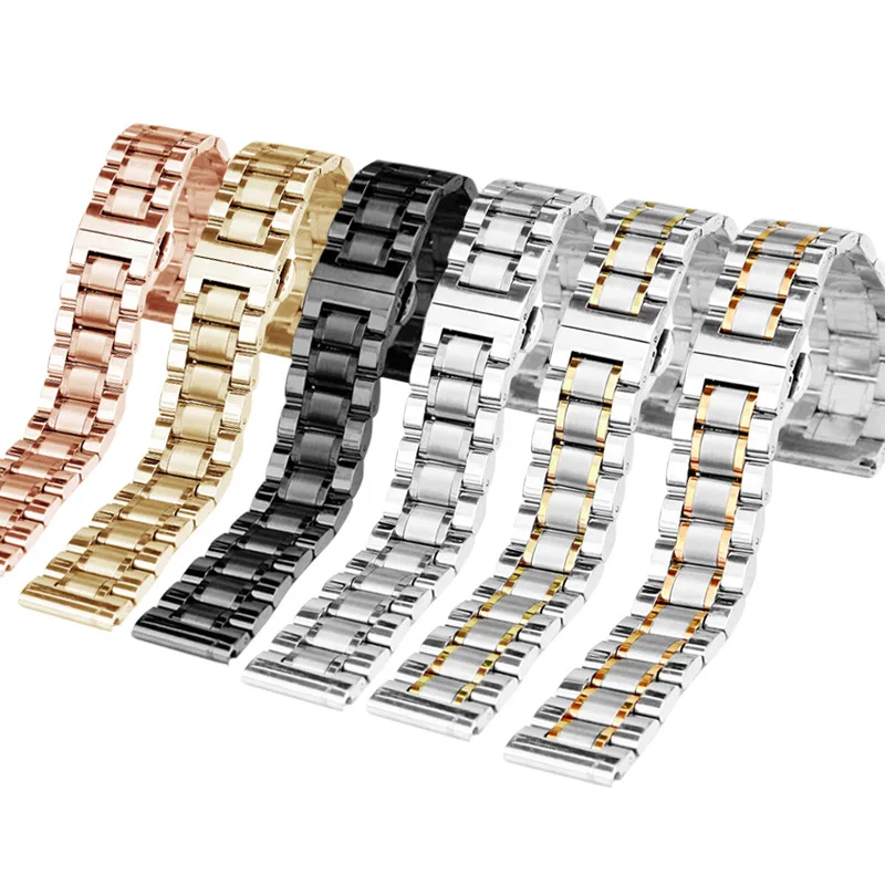 

Classic 304 stainless steel metal smart watch butter fly bands bracelet for t issot quickster shock watch with quick release