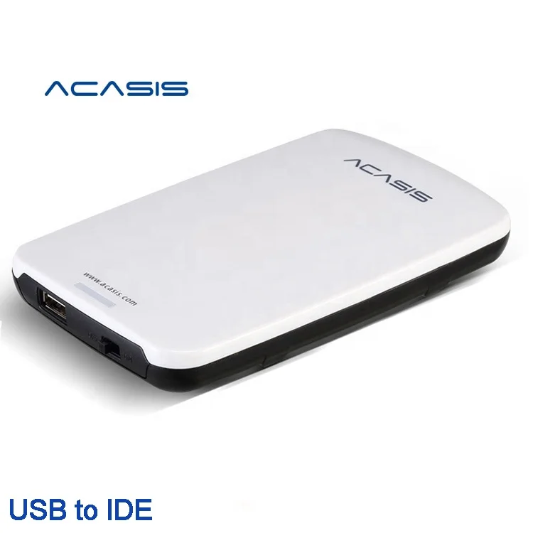 

Acasis 2.5 inch USB 2.0 to IDE external hard disk box enclosure stand by hard disk Box