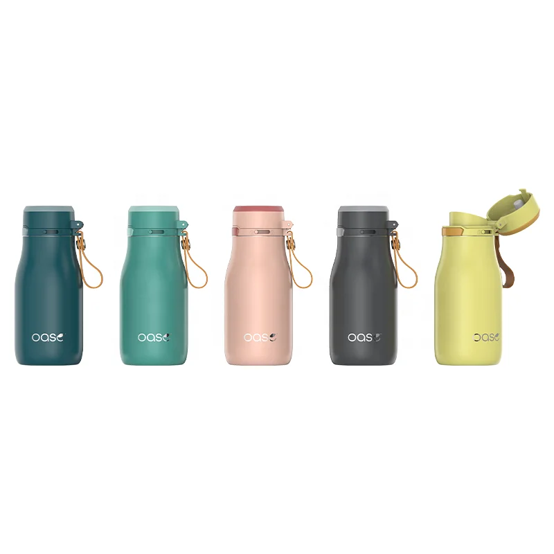 

New Arrval BPA Free Flip Lid Double Wall Insulated Protable Stainless Steel Kids Water Bottle 500 ml, Customized color