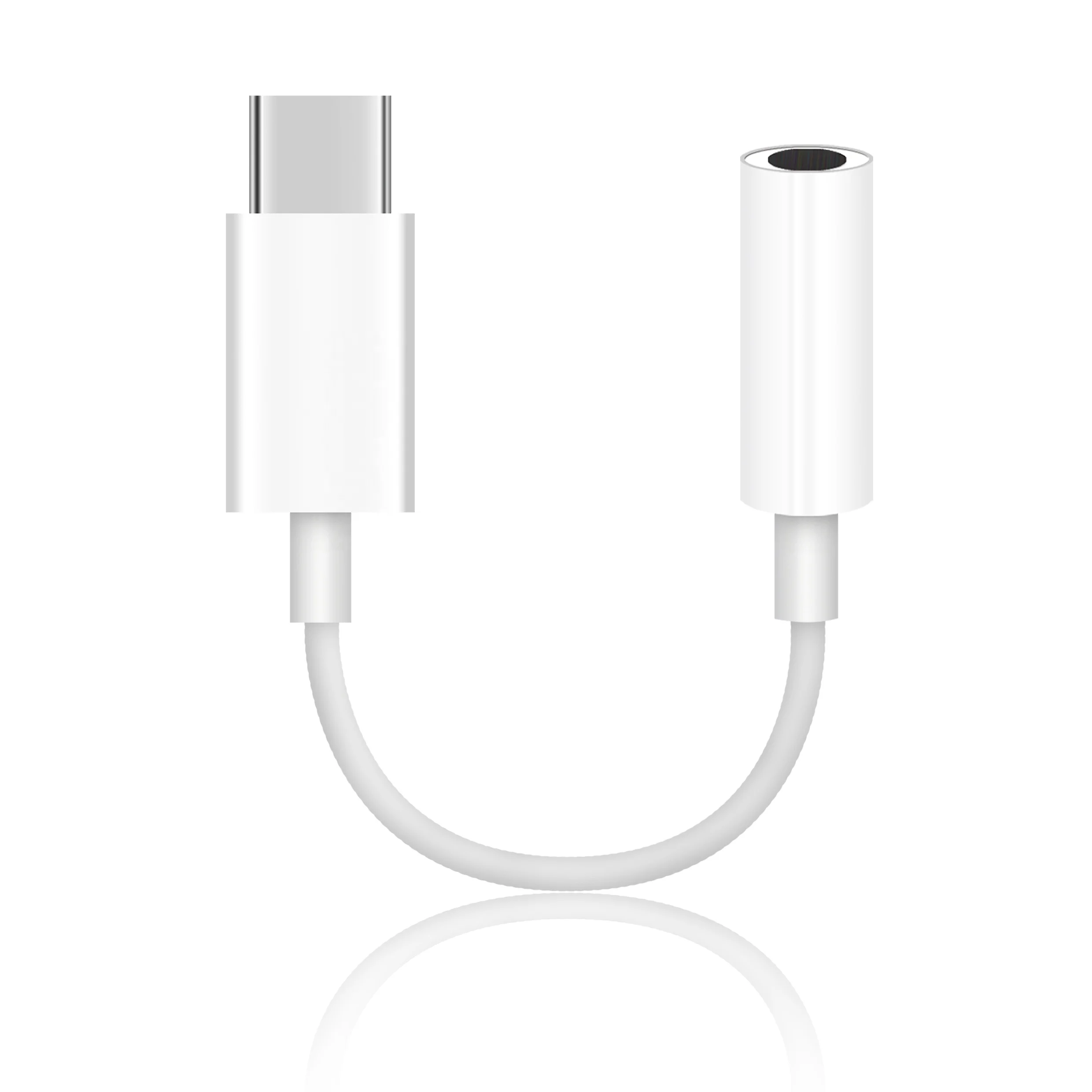 

Best quality Mini Usb Audio Adapter Type-C to 3.5mm AUX Jack Audio Type C Adapter, White