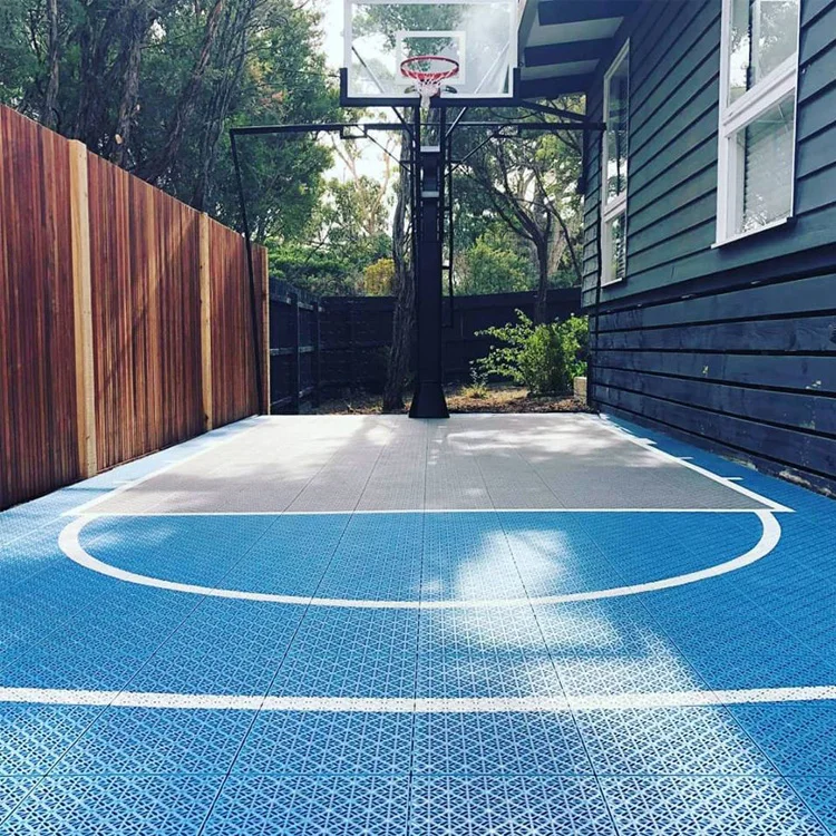 

2021 20x20 feets removable better playability portable basketball court flooring tiles from china factory