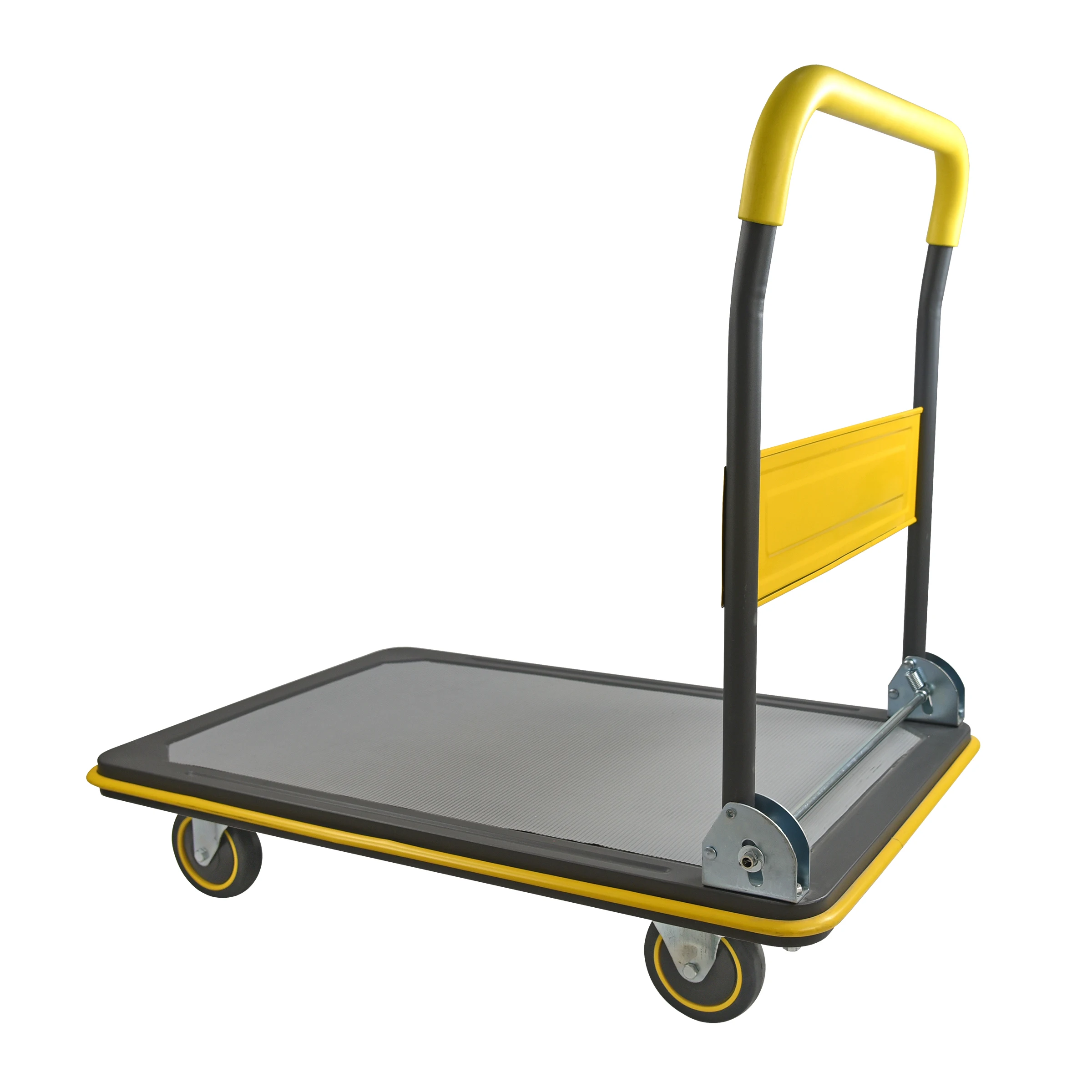 

Uni-Silent 300kgs Folding Platform Cart Steel Platform Trolley Large Size Hand Truck 660lbs Weight Capacity TB300P-DX