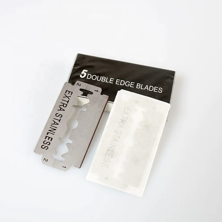 Stainless Steel Sharpen Double Edge Razor Blade Replaceable Blade - Buy ...