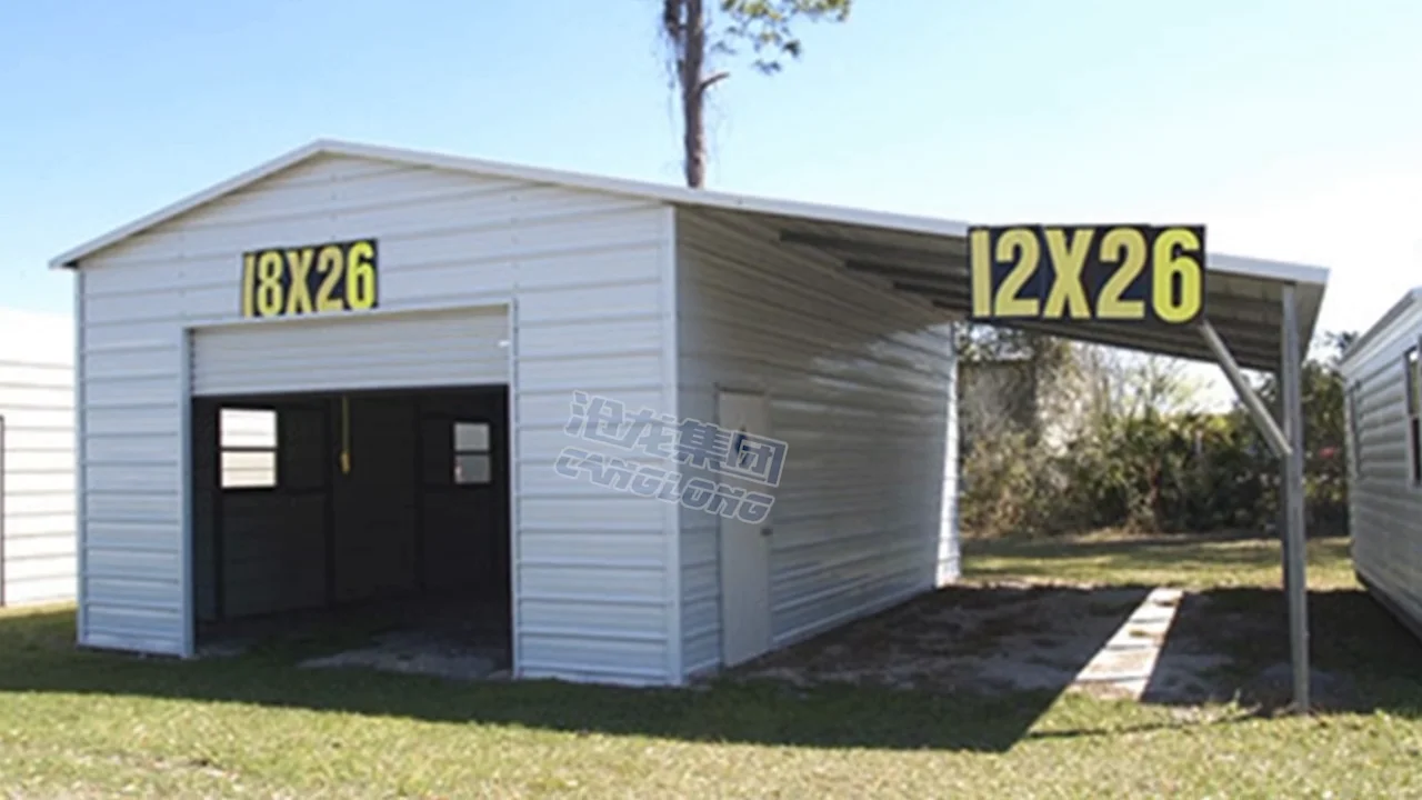 Mobile Prefab Garage Portable Outdoor Waterproof Car In Netherlands