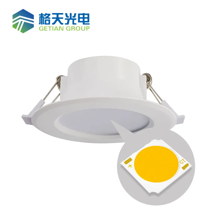 warm white cool white led chip 15W 18W 20W 4 Inch Air Tight IC Rated Aluminum COB LED gt 4inch Down Light