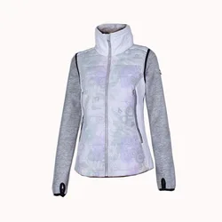 2021 new design women jacket winter detachable sleeve fitness stand collar winter jackets for women