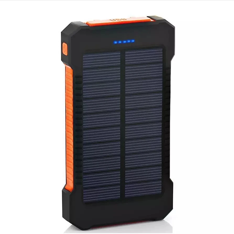 High Capacity Outdoor Solar Panel Power Banks,10000mah Usb Portable ...