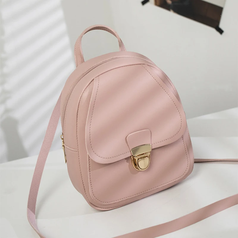 

Drop shipping cheap price Korean Mini Travel Backpack Women PU Leather Shoulder Bag For Teenage Girls, Variety of colors
