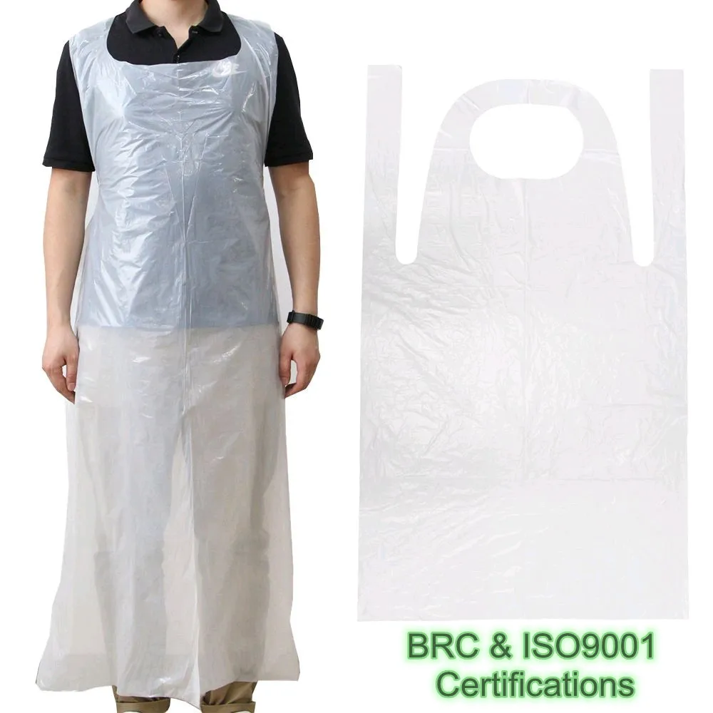 

Wholesale China Top Supplier Free Sample Size Material Custom Disposal Apron Kitchen Apron, Transparent