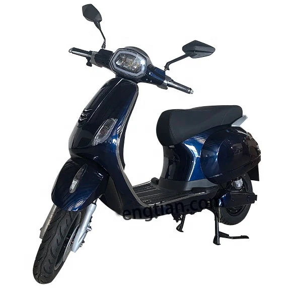 

Engtian High Speed 800w 60v 20ah CKD Electric scooter With Pedals Disc Brake For Sale in india