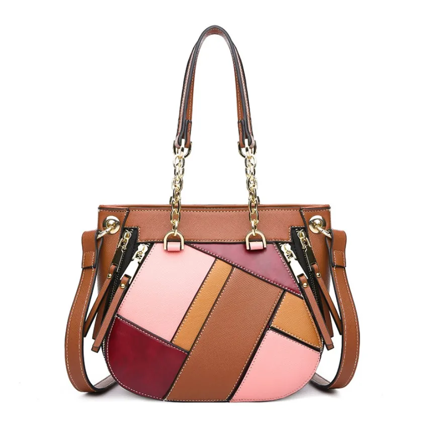 

Contrast color Round Small Messenger Bags, Handbags