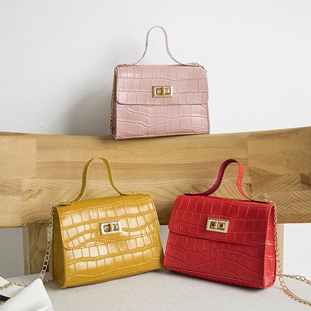 

2021 Summer Fashion Youth Ladies Simple Versatile Crossbody Bag Single Shoulder Casual Mini Bags Women Handbag, Picture color