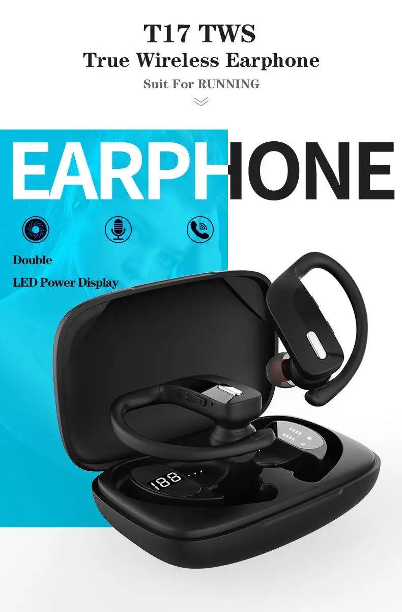 2021 New T11 bluetooth headphone wireless handsfree for mobile tws earbuds IPX 5 Waterproof Gaming headphone vs airpods max bt21 - ANKUX.COM