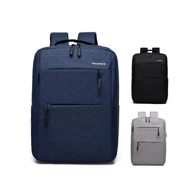

V-054 Hot product 2021 fashion business slim computer backpack with usb charger