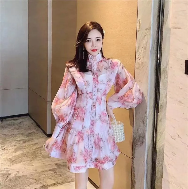 

2020 direct sales Korean style popular high quality of the women fashion dress, 2 colors