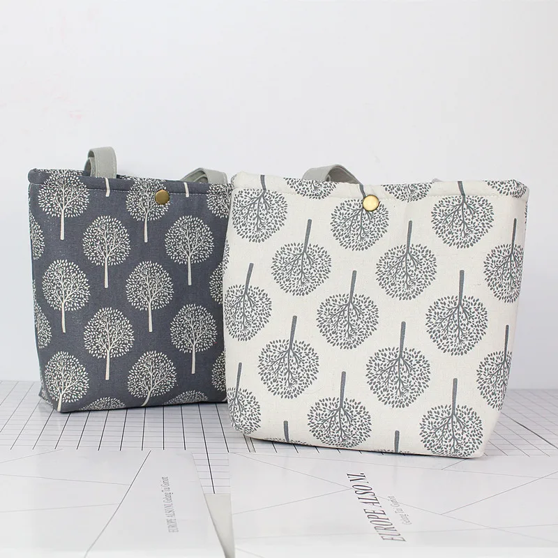 

High quality Insulation double handles japan canvas bag