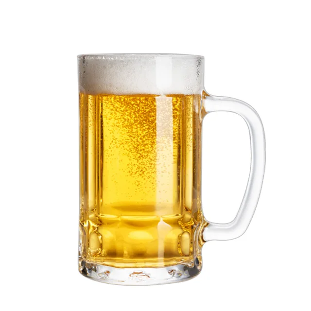 

thick wall 400ml beer mug customized logo available