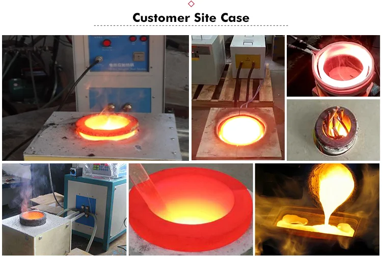 Gold And Silver Electric Melting Furnace 50kg Electrical Induction