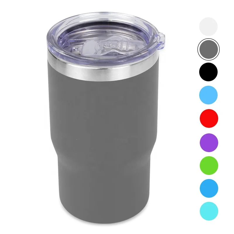

Small-batches Double Wall Can Cooler & 14 oz Stainless Steel Tumbler with Straw