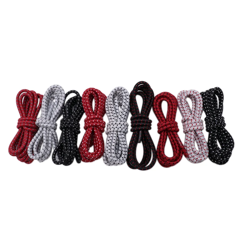 

Weiou Professional Manufacturer Reflective Rope Elastic Shoe Laces Colorful Spring Bootlace Draw Cord, Customized