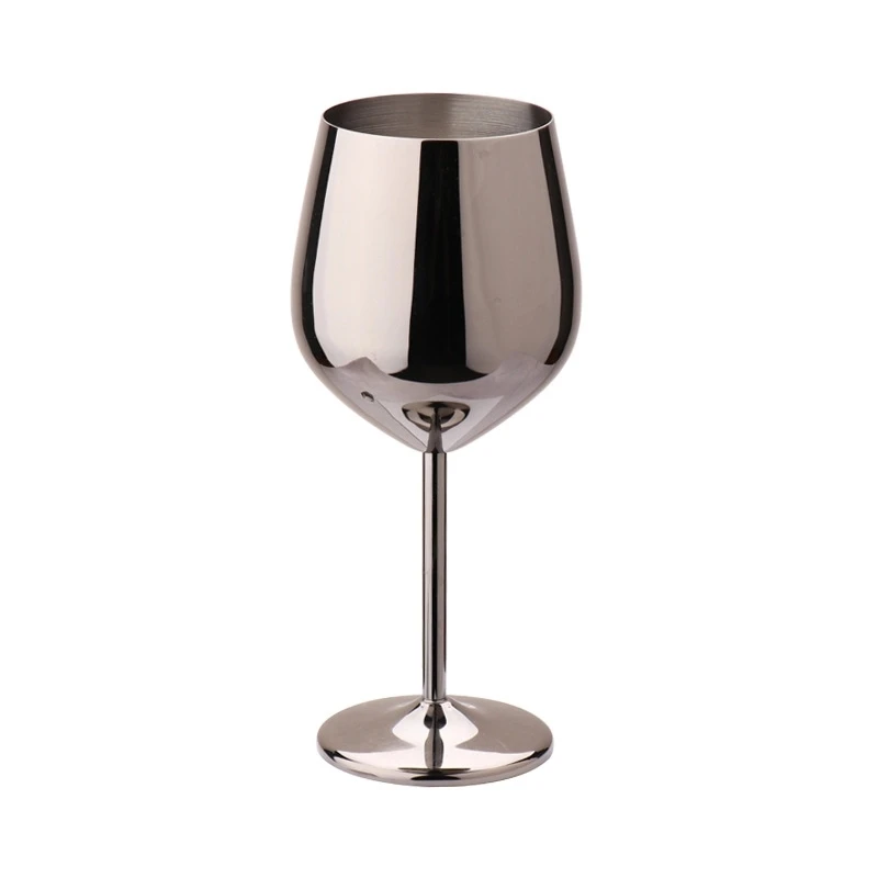 

500ml Wholesale Custom Logo 304 Stainless Steel Gold Wine Glass Cocktail Accessories Glasses, Silver/gold/rose gold/black