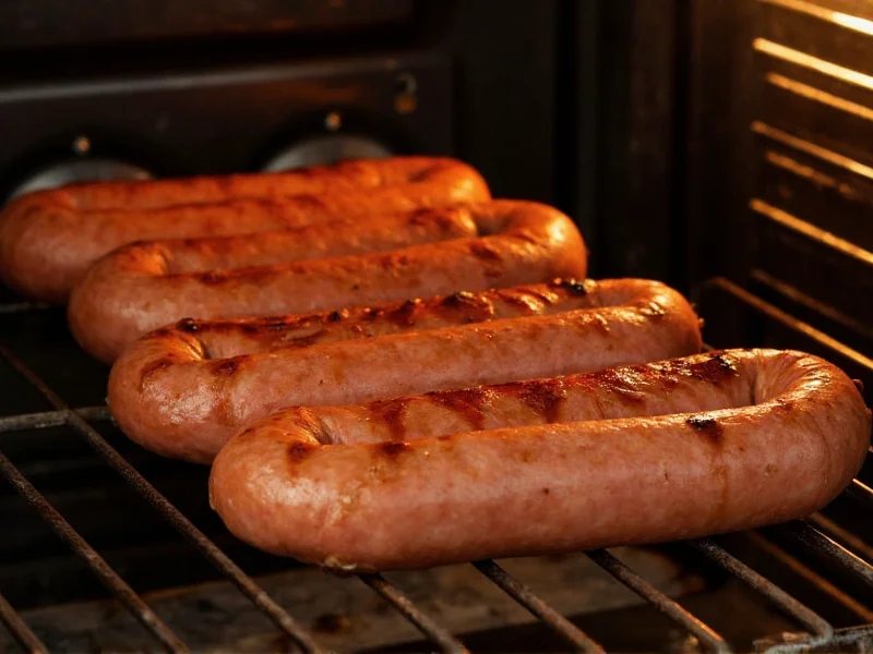 Perfect Oven-Cooked Sausages: Temperature & Timing Guide