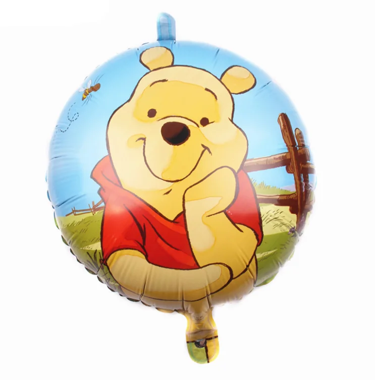 

Free Shipping 18' Animal foil Bears balloon Tigger Balloons Party decors Toys baby shower Xmas gift for kids, Colorful