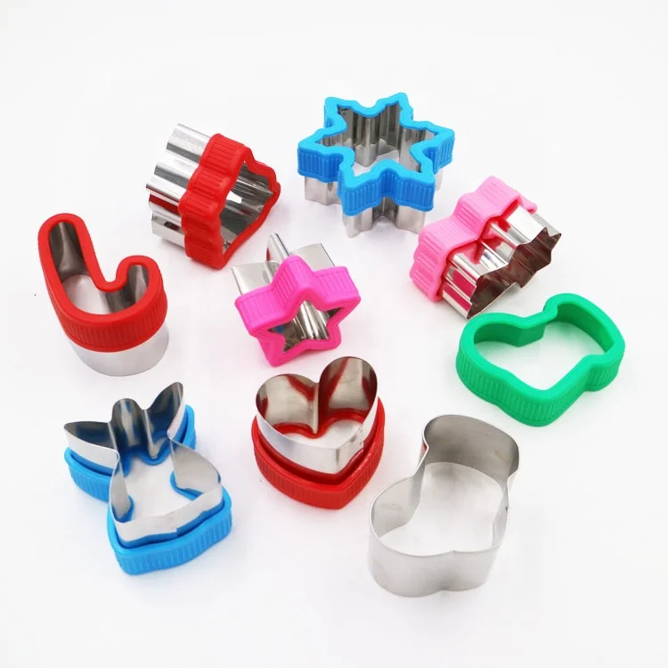 
Christmas cookie cutter set with silicone rolling pin 