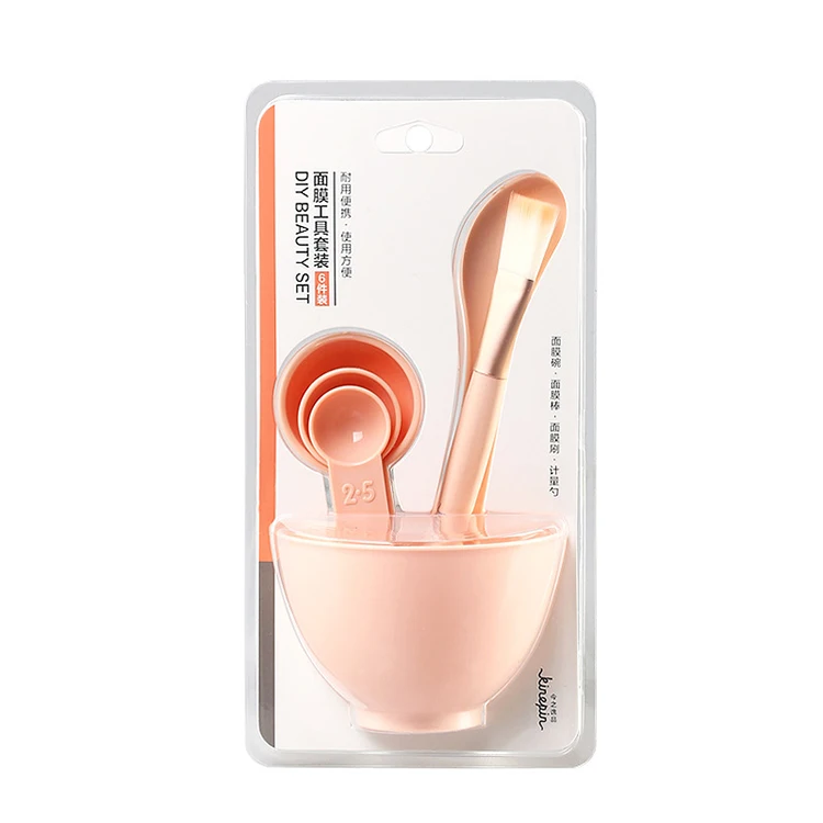 

Professional Spa Face cover Mixing Tool cover Bowl Set, Pink