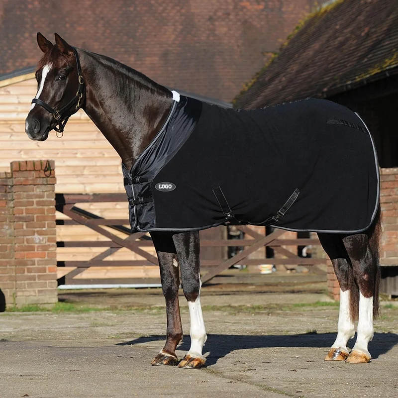 

Custom Horse Rug Cooler Fleece New Style Equine Rugs Anti-Static High Quality Standard Neck Equestrian Products, At your request